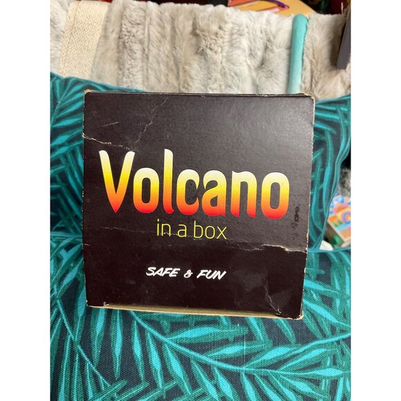 "Volcano In A Box" Science Kit For Kids Box is worn - Picture 2 of 4